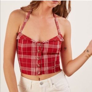 REFORMATION Connie halter top sz. 10